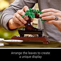 Kit de construction d'arbre en croissance bonsaï 10281 adulte bricolage fleur de cerisier plante modèle créatif décoration de la maison bureau jardin fournitures