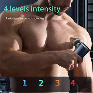 Venta caliente 2025 Percusión portátil Inalámbrico Motor sin escobillas Pistola de masaje Deportes Tejido profundo Mini Pocket Fascia Pistola de masaje - Product Image 4