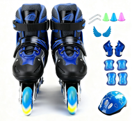 Patinage de Vitesse en Ligne Professionnel Patins à Roulettes Adultes Enfants