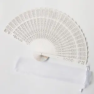 High quality customer logo one side printing Hand held fan Mini Hand Fan Chinese Bamboo rib promotional gifts wedding gifts