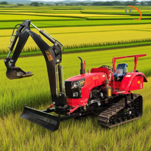 Accessoire de tracteur sur chenilles de marais 120 Hp tracteur agricole en caoutchouc pompe à eau haute pression tracteurs brésilien 2000 - Product Image 4