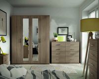 Ensemble de meubles de chambre à coucher en bois moderne en vente en gros fournisseur d'usine