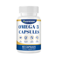 Capsules d'oméga-3 de haute qualité Springland OEM, formule saine personnalisée, complément vitaminique halal, capsules d'oméga-3 pour adultes