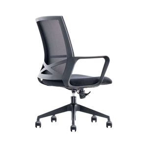 Profissional confortável giratória computador escritório cadeira luxo movendo moderno tecido malha ergonômica escritório cadeira - Product Image 4