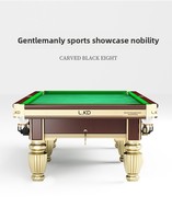 Table de billard de loisirs à domicile, fabrication directe en Chine, plateau en bois massif, design simple, qualité d'exportation, sur mesure, vente en gros
