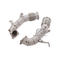 Tubo Frontal Recto OEM para Audi R8 5.2 V10 2020+ de Acero Inoxidable T304 con Aislamiento de Doble Capa para Mejora de Rendimiento en Autos de Carreras