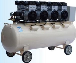 Compresseur d'air silencieux sans huile APCOM 1,5 HP, compresseur à pression constante sans huile pour équipement médical de précision et processus alimentaires - Product Image 3