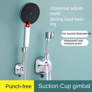 Support <span class=keywords><strong>de</strong></span> <span class=keywords><strong>douche</strong></span> à <span class=keywords><strong>ventouse</strong></span> support domestique artefact fixe tête <span class=keywords><strong>de</strong></span> pulvérisation sans poinçon siège <span class=keywords><strong>de</strong></span> séchage <span class=keywords><strong>de</strong></span> fleurs à réglage mobile pour enfants - Product Image 5