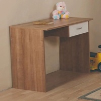 20KAD040 lit en bois blanc pour enfants, ensemble de meubles de chambre à coucher Design Simple pour enfants, meubles de chambre à coucher taille unique pour enfants, 5 pièces
