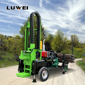 Hiệu quả tiêu thụ thấp 35hp bánh xe nước giếng khoan giàn khoan máy nước ngầm máy khoan cho nước ngầm khoan - Product Image 1