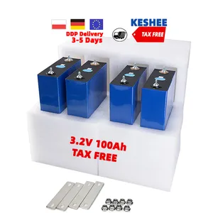 Entrepôt de qualité A Lfp 3.2V 100Ah cellules système d'énergie solaire EV 50Ah 100Ah 120Ah 160ah 135ah Batteries Lithium-Ion Lifepo4