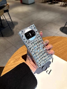 Nouveau luxe 3D Bling étincelle diamant couverture à la main pour <span class=keywords><strong>Huawei</strong></span> <span class=keywords><strong>Mate</strong></span> X2 X3 <span class=keywords><strong>Xs</strong></span> Xs2 X5 pli coque de téléphone - Product Image 2
