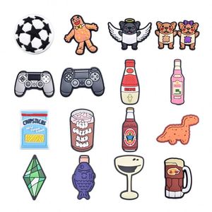 Nouveauté 2025 – Breloques personnalisées en PVC pour sabots, avec logo d'équipe de football, <span class=keywords><strong>basketball</strong></span>, soccer – Vente en gros - Product Image 6