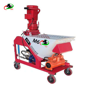 Tự Động Đức Nhập Khẩu Thạch Cao Phun Khô Bột Vữa Phun Máy - Product Image 6