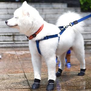 Su geçirmez silikon yağmur çizmeleri Pet köpek kauçuk yağmur ayakkabıları fabrika fiyatı ile - Product Image 5