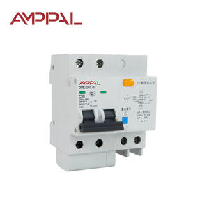 Interruttore Automatico Differenziale (ELCB) 1P+N/<span class=keywords><strong>3P</strong></span>+N 16A-63A AC400/415V 6kA con Capacità di Interruzione, Interruttore Automatico per Corrente di Terra DZ47LE AMPPAL - Product Image 2