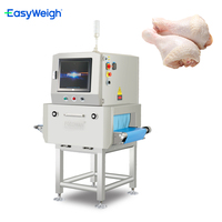 Peralatan inspeksi sinar X daging sapi ayam, perlindungan IP66 akurasi merek Easyweigh 220V garansi 3 tahun