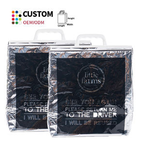 Новый многоразовый большой портативный мешок для горячей и холодной еды кулер изолированный мешок для теплоизоляции продуктовый мешок - Product Image 1