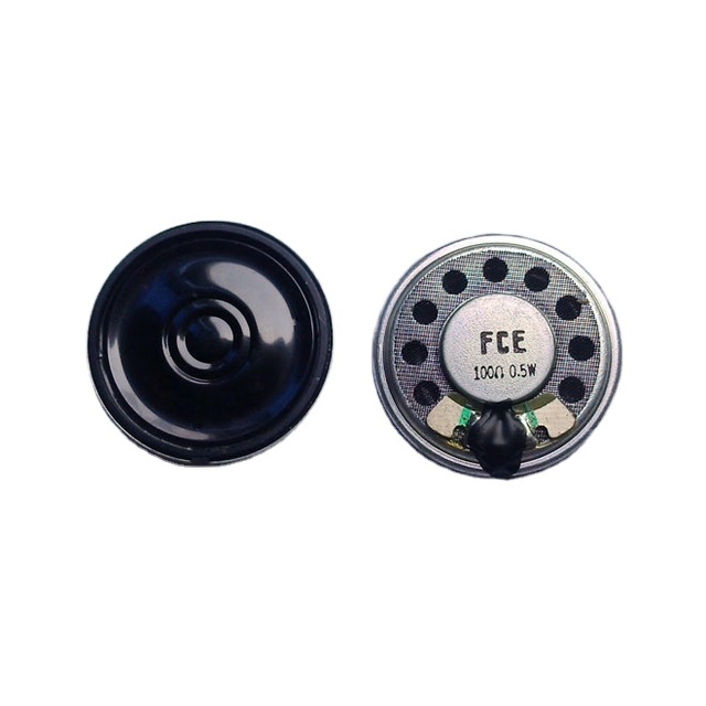 FCE 28mm Round Micro Speaker - Wearable & Communication Series for Headset, Intercom, Wearable, Communication