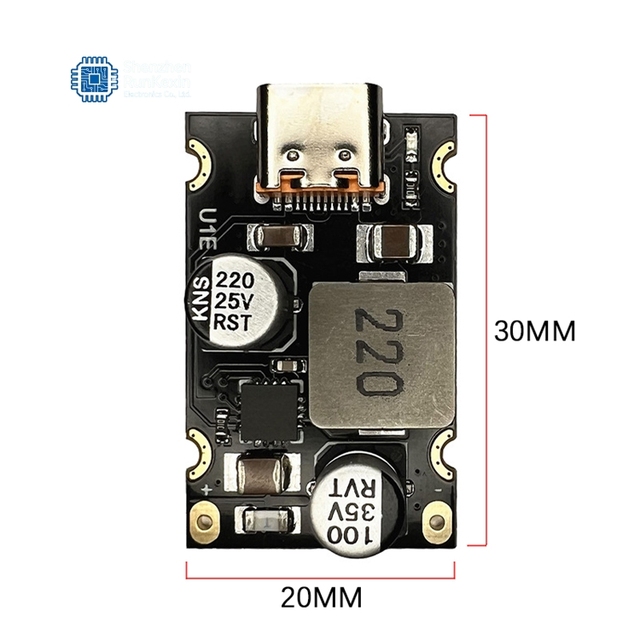 PD65W Type-C Interface Fast Charging Speed Full Protocol Quick Charge Power Delivery Module for MacBook iPhone IPad-PCB PCBA