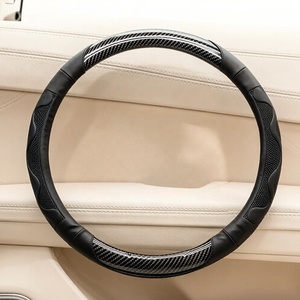 Funda de <span class=keywords><strong>Volante</strong></span> de Coche de Cuero de Fibra de Carbono O/D de 38 cm para <span class=keywords><strong>Suzuki</strong></span> <span class=keywords><strong>Swift</strong></span> 2017 2018 2019 2020 2021 2022 Accesorios Deportivos para Automóviles - Product Image 2