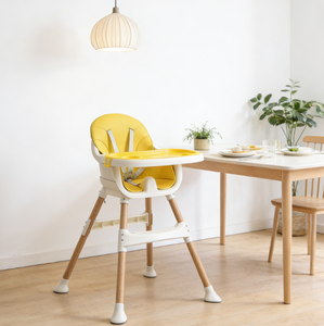 Sedia da pranzo alta per neonati portatile 4 in 1 sedia da alimentazione per bambini seggiolone regolabile - Product Image 2