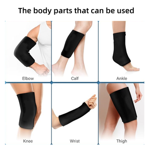 Diz Buz Paketi, Soğuk/Sıcak Terapi özellikli, Yeniden Kullanılabilir Jel Soğuk Paketi, Ağrı Giderme, Şişlik, Ameliyat, Spor Yaralanmaları için - Product Image 2