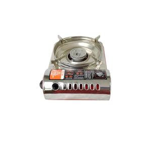 Fornello a <span class=keywords><strong>Gas</strong></span> Portatile Leggero Multifunzione in Metallo per Campeggio all'Aperto Design Semplice Fornello da Cucina a Butano per Escursionismo Manuale - Product Image 6