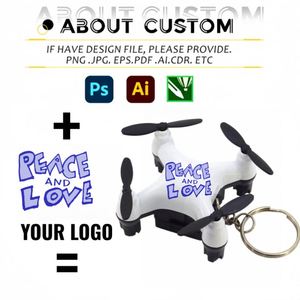 Porte-clés en PVC lumineux, nouvelle série créative de mini avions de dessin animé, avec logo personnalisé, petit cadeau pendentif pour sac à dos d'enfant et voiture, vente en gros - Product Image 2