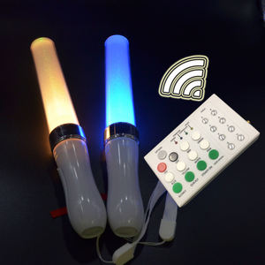 <span class=keywords><strong>2024</strong></span> événement et Concert plaqué 25cm 3 * piles AAA alimentées en gros OEM Concert promotionnel 15 couleurs clignotant bâton de lumière LED - Product Image 4