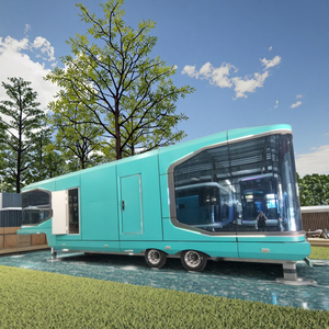 Maisons de remorque mobiles extérieures pour le bureau et les vacances avec roues NOUVEAU Design de remorque Maison mobile pour le voyage en vente - Product Image 6