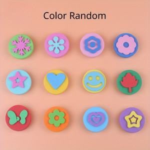 Hchwenh ฟองน้ำทำจากโฟม EVA ชุด12ชิ้นพร้อมตราประทับดีไซน์สำหรับเด็ก - Product Image 2