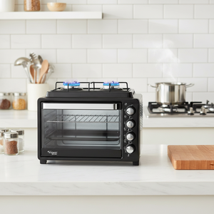 Estufa de Gas Independiente de 45L con Horno, Servicio Integral de Fábrica, para Uso Doméstico, Asar <span class=keywords><strong>Pavo</strong></span>, Uso en Exteriores, Horno de Gas para Cocinar - Product Image 1