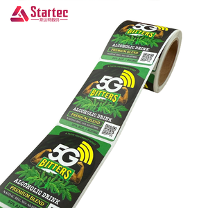 Custom Color Thermal Sticker Waterproof OEM Size Eco Friendly Blank Round Labels Self-adhesive Adhesive Sticker Rectangle <strong>Paper</strong> - Product Image 6