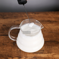 Fouet mélangeur de boisson pour café Mini mousseur Frappe Matcha chocolat chaud puissant mousseur à lait fabricant de mousse à main pour Lattes
