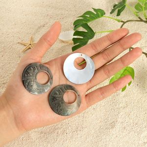 Giá thấp nguyên mẹ của ngọc trai vỏ khắc vòng cổ quyến rũ đối với trang sức làm - Product Image 4