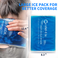 Pack de gel glacé personnalisé PE Packs de gel pour compresse froide Packs de refroidissement à la glace Pack de gel pour froid chaud
