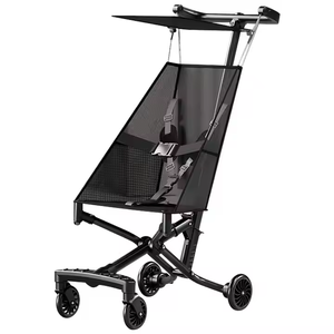 Super <span class=keywords><strong>pas</strong></span> cher léger bébé poussette 4 roues portable landau pliable pour 0-3 ans voyage landau pour les <span class=keywords><strong>voyages</strong></span> en <span class=keywords><strong>avion</strong></span> - Product Image 2