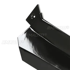 สปอยเลอร์กันชนหน้ารถยนต์ 3 ชิ้น สำหรับ Mercedes Benz C Class W205 C300 C160 C200 C350e C260 AMG ปี 2015-2018 แบบคาร์บอน - Product Image 5