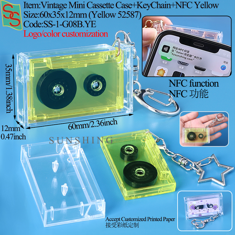 Case With NFC Funtion Yellow