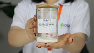 Bubuk Piperine Aogubio Piperine Organik Suplemen Makanan Ekstrak Lada Hitam Murni 10% 95% 98% Piperine - Product Image 5