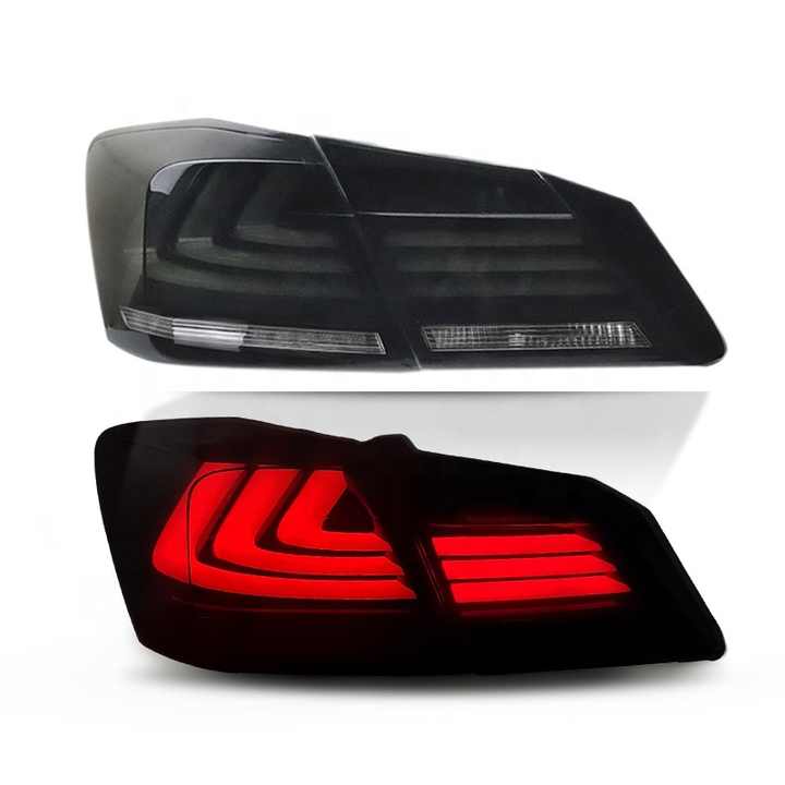 High Quality Smoked Black Red Clear Full Led Tail Light For Honda