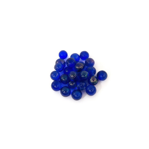 Ilan Abalorios Perline Acriliche Iridescenti 10mm Blu Reale 19g - Product Image 2