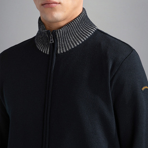 <span class=keywords><strong>Cardigan</strong></span> in Misto Lana per Uomo Personalizzabile OEM&ODM, Traspirante, Anti-Pilling, a Maglia, Manica Lunga, Casual, Collo Tondo con Cerniera - Product Image 5