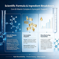Complexe de vitamines B liquide oral pour chiens et chats, Thiamine Riboflavine B6 B12 Taurine, Soutien cutané, pelage et appétit OEM
