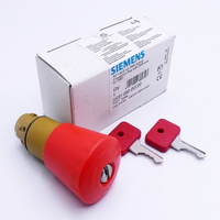 Interrupteur d'arrêt d'urgence 3SB1000-0VC00 avec verrouillage OMR, contrôleur de programmation PLC dédié à l'automatisation industrielle PAC