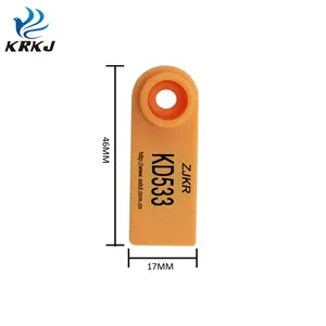 KD533 Long reading distance rfid uhf animal electronic ear tag for livestock management