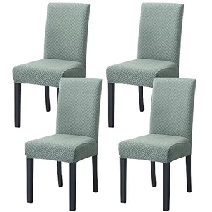 Housses de <span class=keywords><strong>chaise</strong></span> de <span class=keywords><strong>salle</strong></span> à <span class=keywords><strong>manger</strong></span> en tricot texturé extensible Luckygoods BY260605, housses élastiques pour chaises de <span class=keywords><strong>salle</strong></span> à <span class=keywords><strong>manger</strong></span> Parsons, décoration intérieure - Product Image 1
