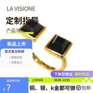 Bijoux d'anniversaire pour femme en argent 925 personnalisé, sertis de pierres précieuses, style artisanal italien vintage, avec cristaux et strass, tendance et simple - Product Image 2