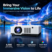 Projecteur laser professionnel 6500 ANSI Lumen pour installations audiovisuelles flexibles et immersives